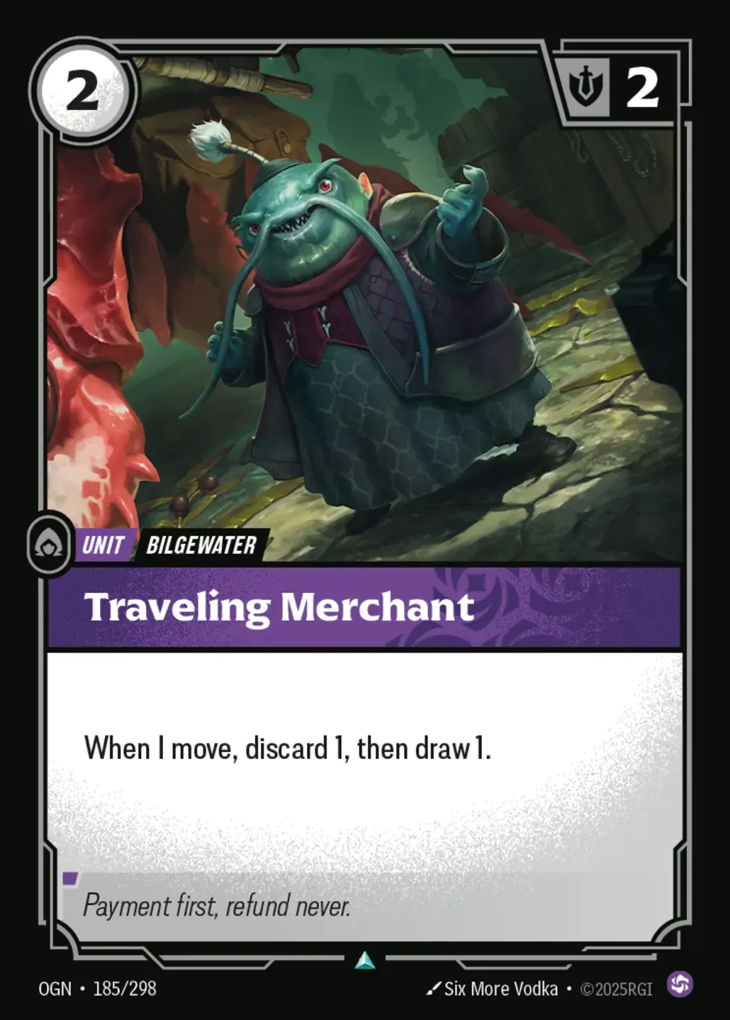 Traveling Merchant - 185/298 (OGN) Uncommon