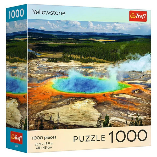 Trefl: Red Puzzle 1000 Piece - Yellowstone