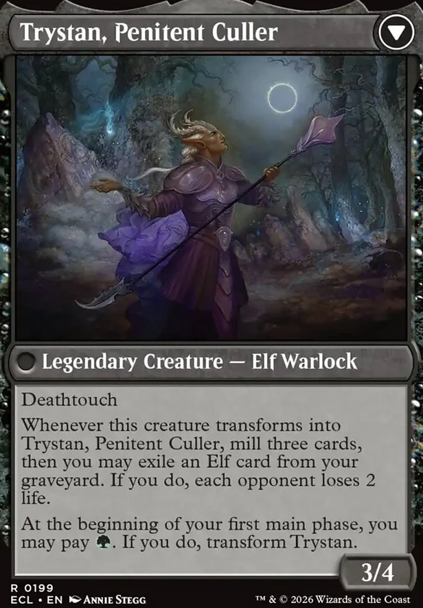 Trystan, Callous Cultivator // Trystan, Penitent Culler [ #0199 ] (ECL-R) - Image 2