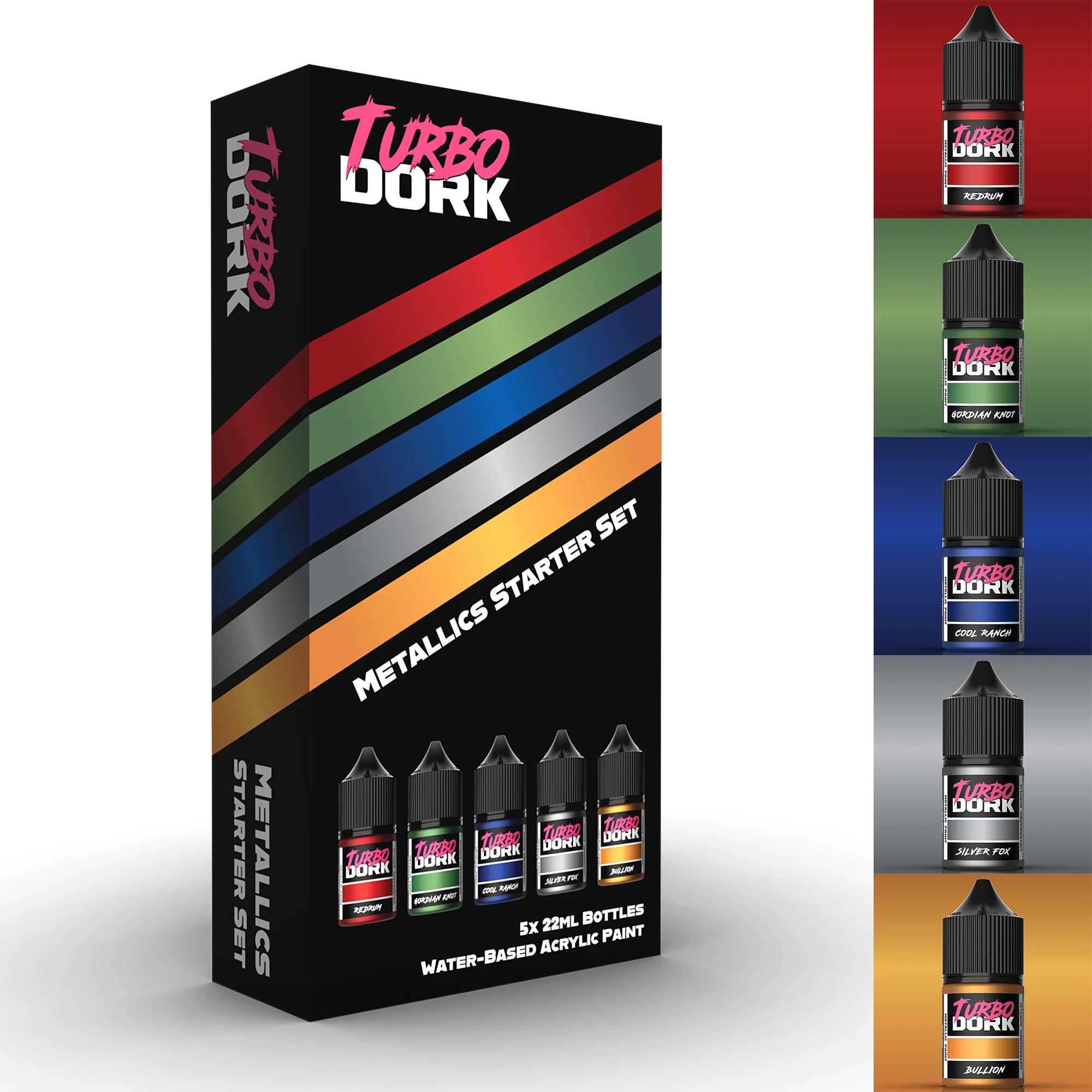 Turbo Dork: Metallic Acrylic - Starter Set