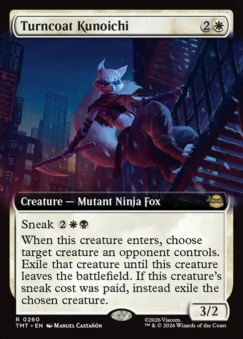 Turncoat Kunoichi [ #0260 Extended Art ] (TMT-R) - Image 2
