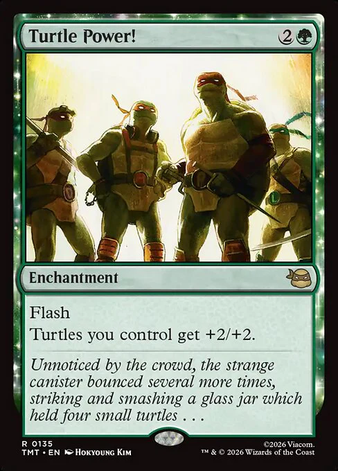 Turtle Power! [ #0135 ] (TMT-R) - Image 2