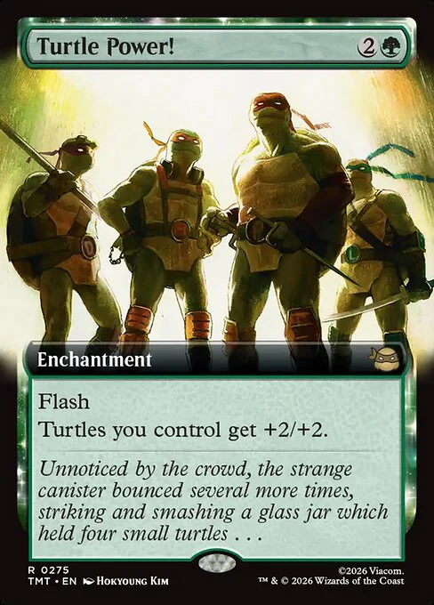 Turtle Power! [ #0275 Extended Art ] (TMT-R) - Image 2