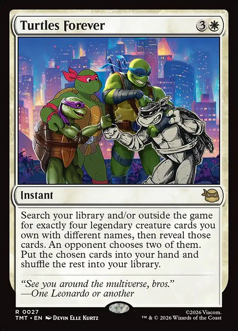 Turtles Forever [ #0027 ] (TMT-R) - Image 2