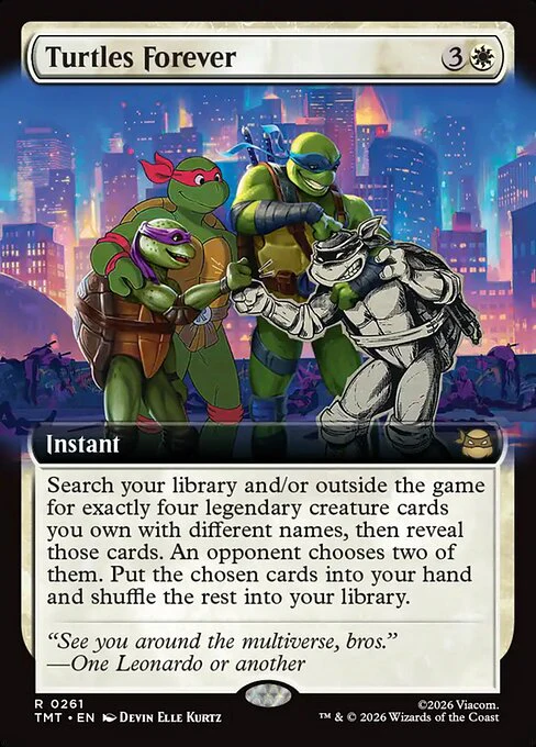 Turtles Forever [ #0261 Extended Art ] (TMT-R)