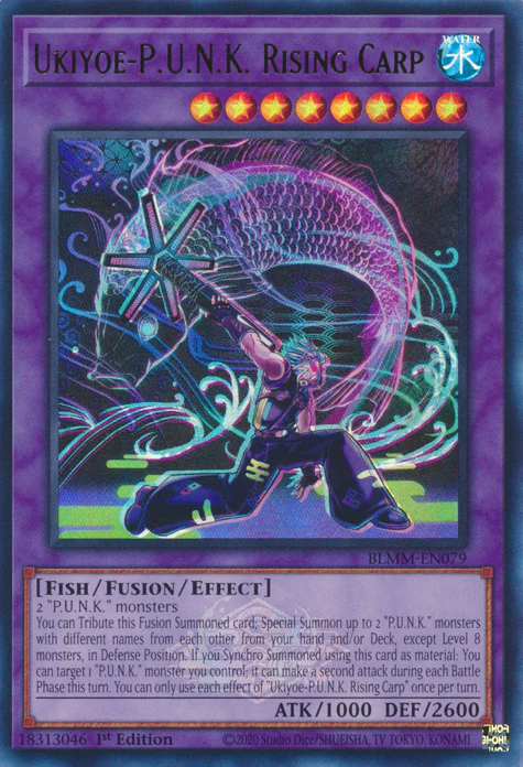 Ukiyoe-P.U.N.K. Rising Carp (BLMM-EN079)