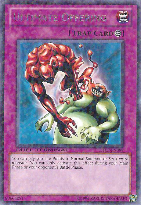 Ultimate Offering (DT03-EN099) Parallel Rare - Light Play