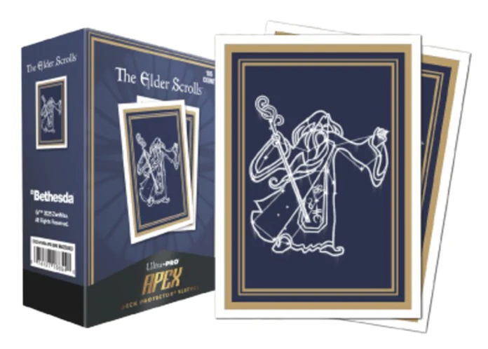 Ultra-PRO: 105ct Apex Deck Protector Sleeves - The Elder Scrolls: Mages Guild