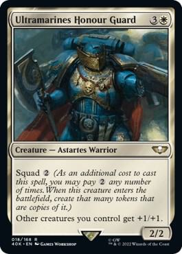 Ultramarines Honour Guard (40K-R) Light Play