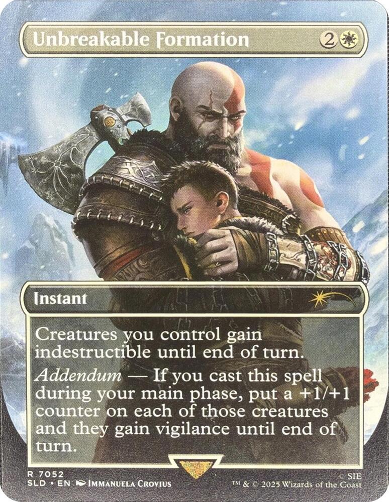 Unbreakable Formation (SLD-R-7052)