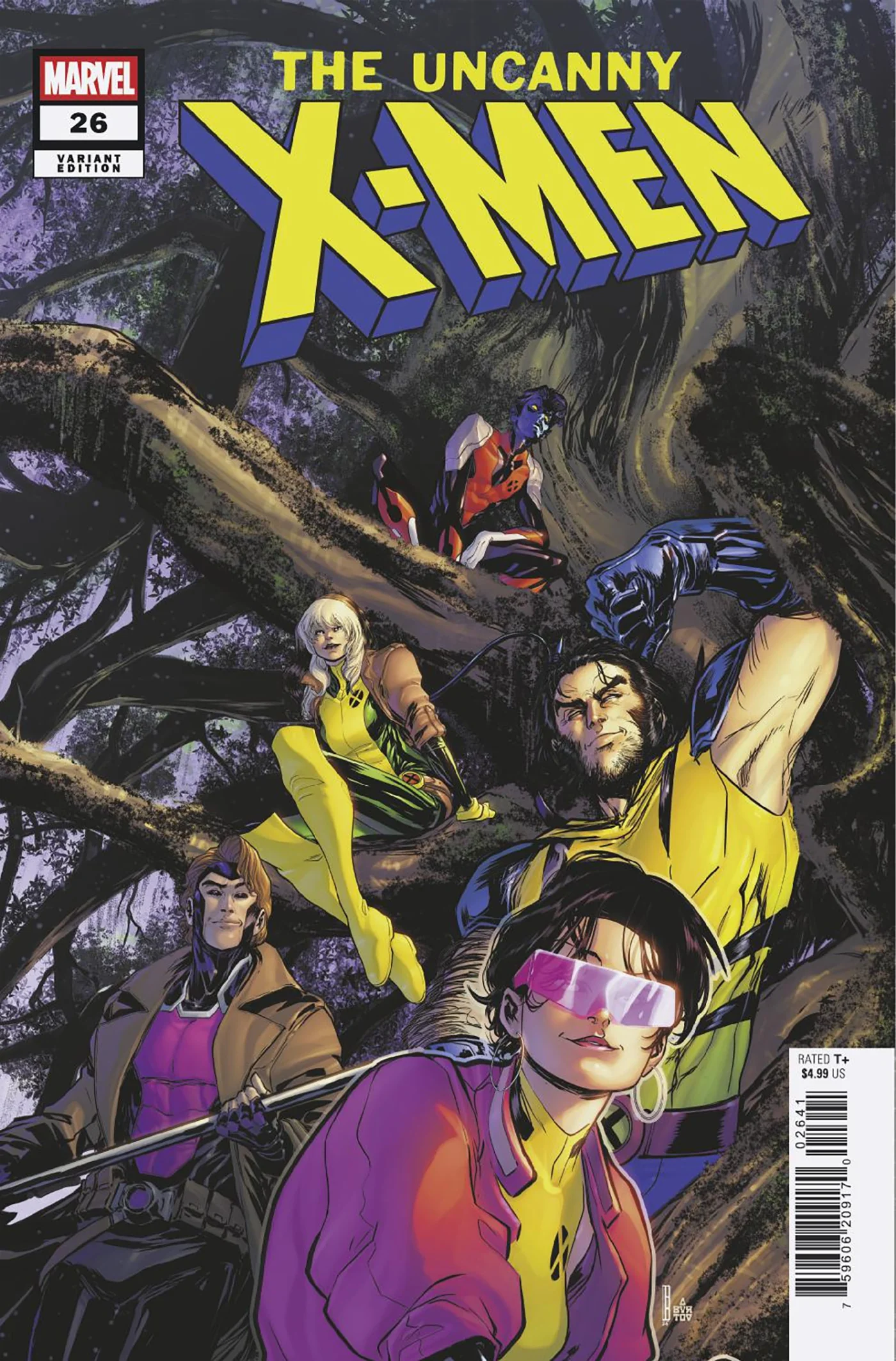 UNCANNY X-MEN #26 DAVID BALDEON VARIANT