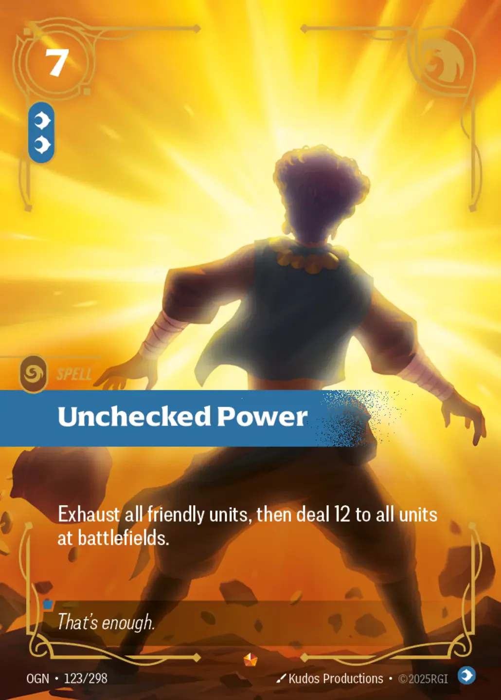 Unchecked Power - 123/298 (OGN) Epic