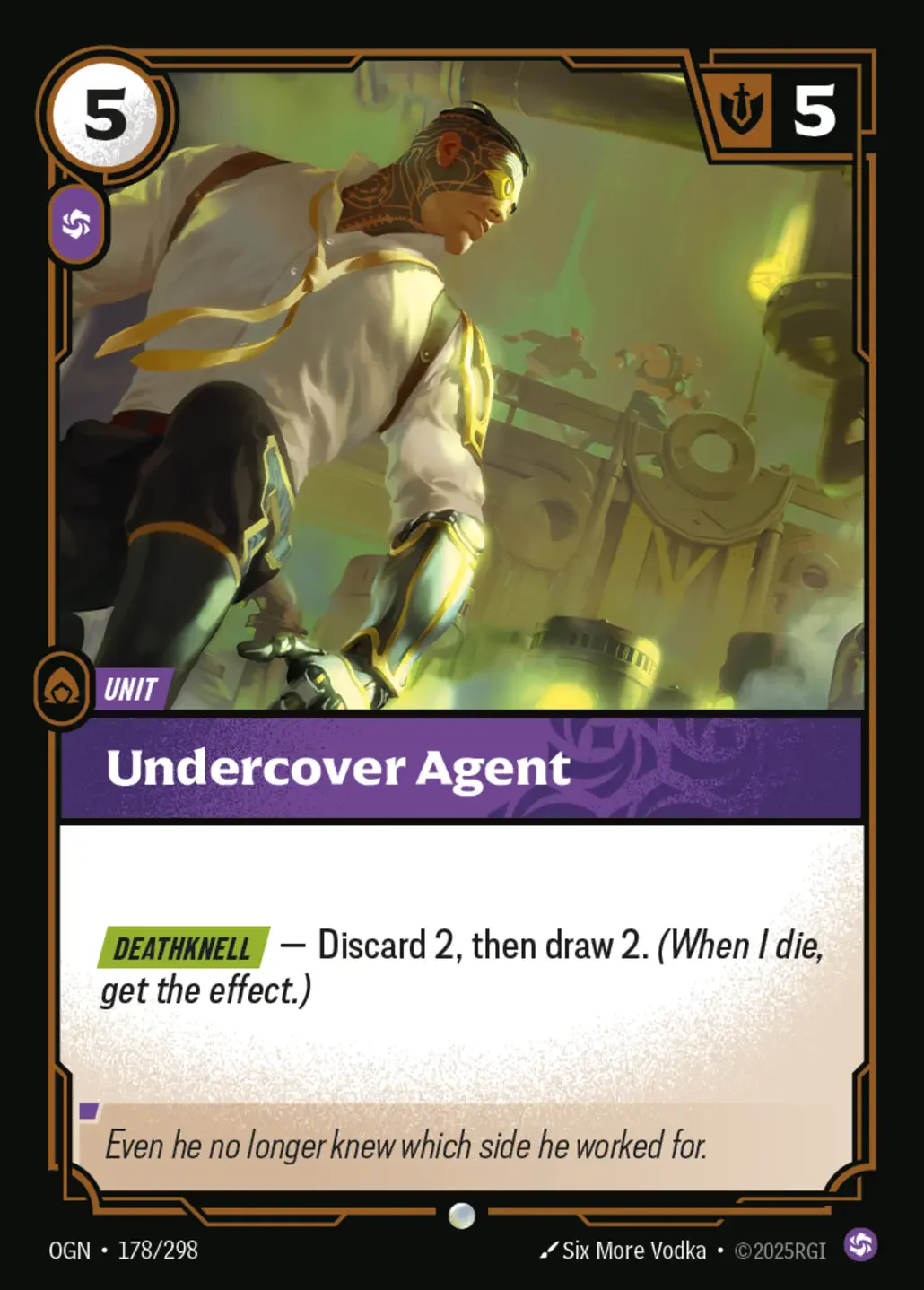 Undercover Agent - 178/298 (OGN) Common