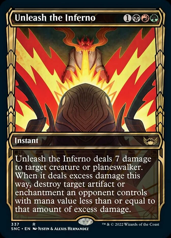 Unleash the Inferno [ #337 Golden Age Showcase ] (SNC-R)