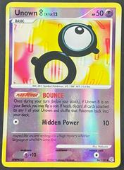 Unown [B]- 66/130 (DP) Uncommon - Light Play Reverse Holofoil
