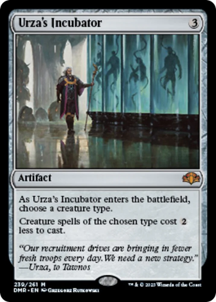 Urza's Incubator (DMR-M-FOIL) Damaged
