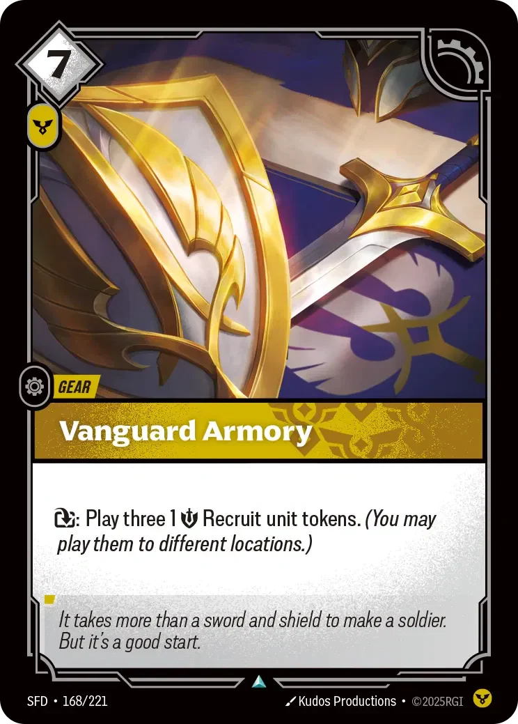 Vanguard Armory - 168/221 (SFD) Uncommon
