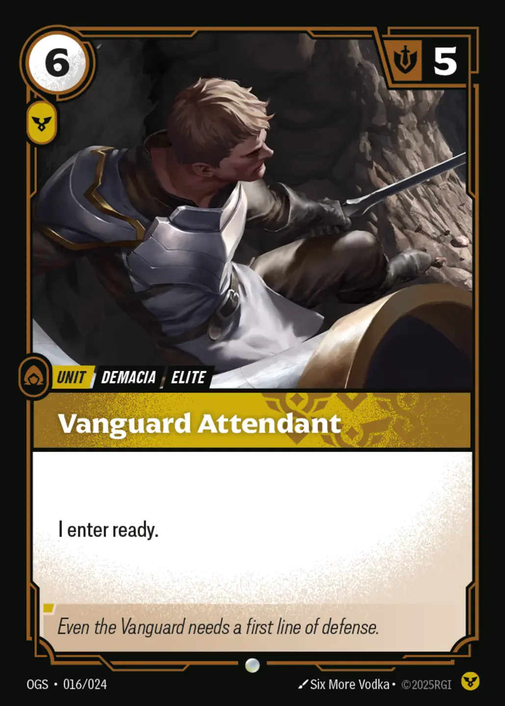 Vanguard Attendant - 016/024 (OGS) Common