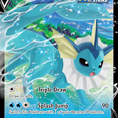 Vaporeon V - SWSH150 (SWSH:PR) Promo - Moderate Play Holofoil