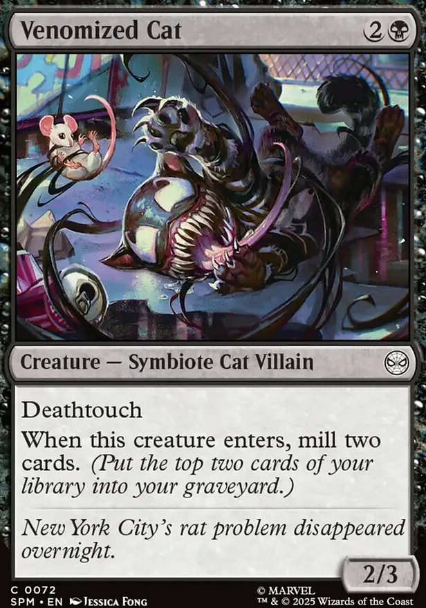Venomized Cat [ #0072 ] (SPM-C) - Image 2