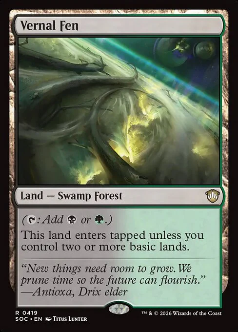 Vernal Fen [ #0419 ] (SOC-R)