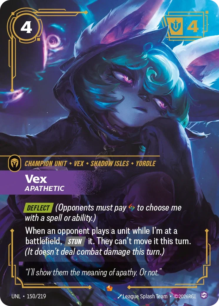 Vex - Apathetic - 150/219 (UNL)  Epic