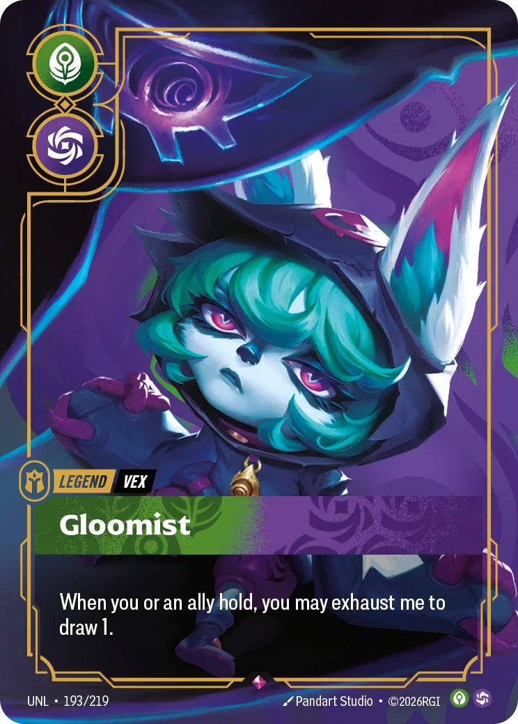 Vex - Gloomist - 193/219 (UNL)  Rare