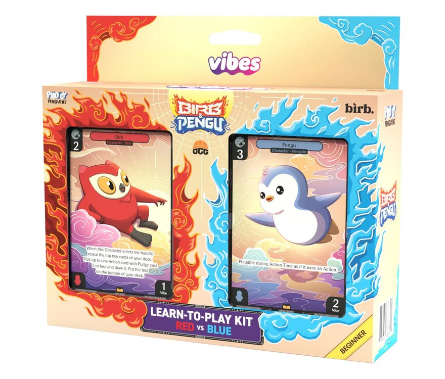 Vibes: Birb & Pengu 1st Edition Beginner Starter Deck