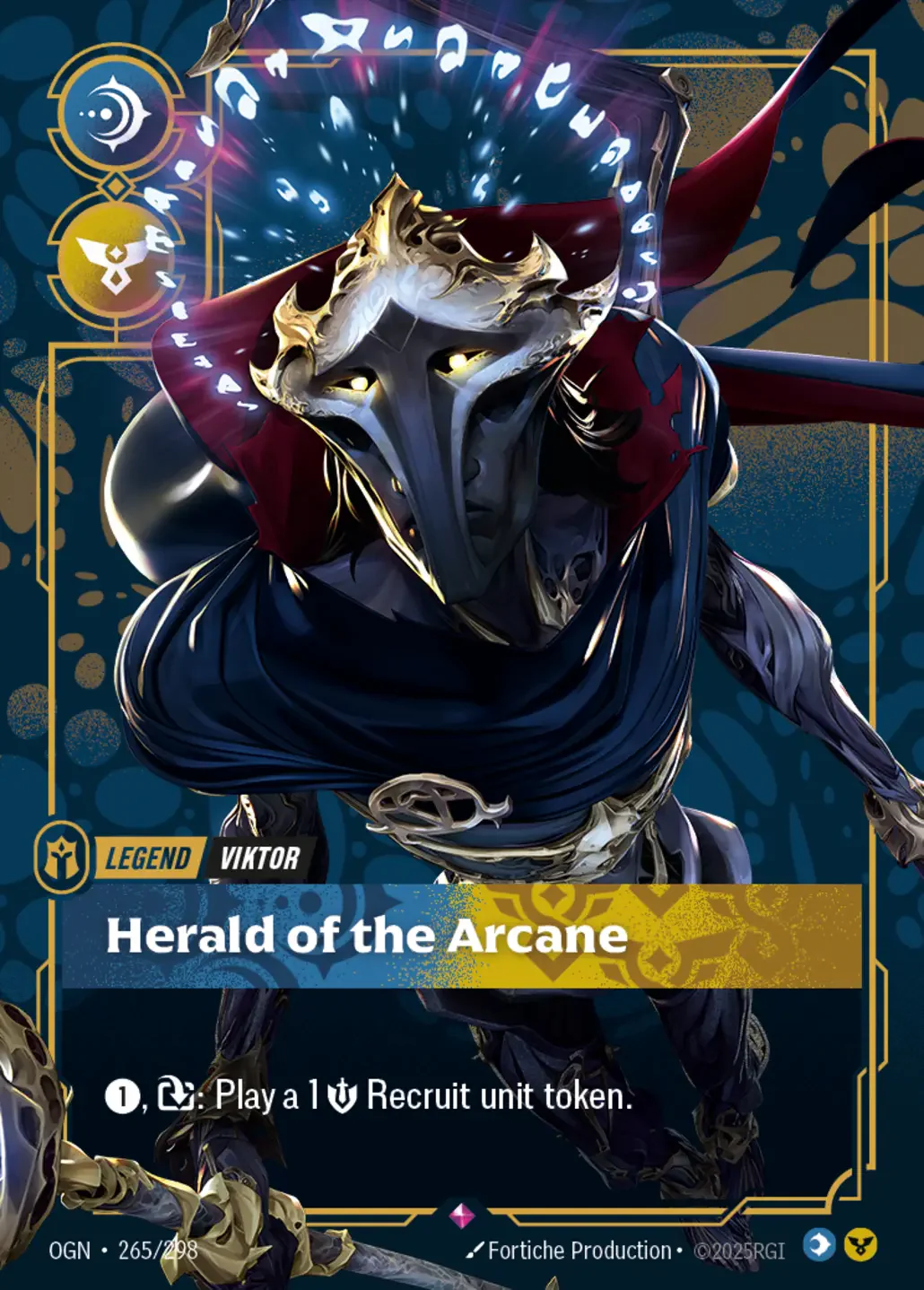 Viktor - Herald of the Arcane - 265/298 (OGN) Rare