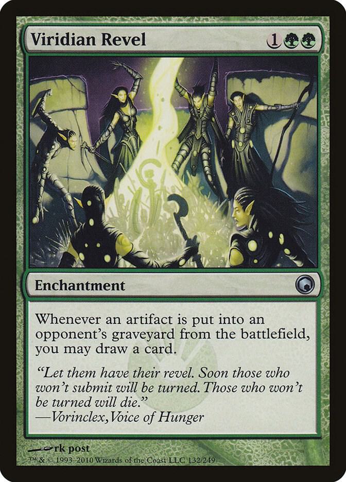 Viridian Revel (SOM-U) Moderate Play