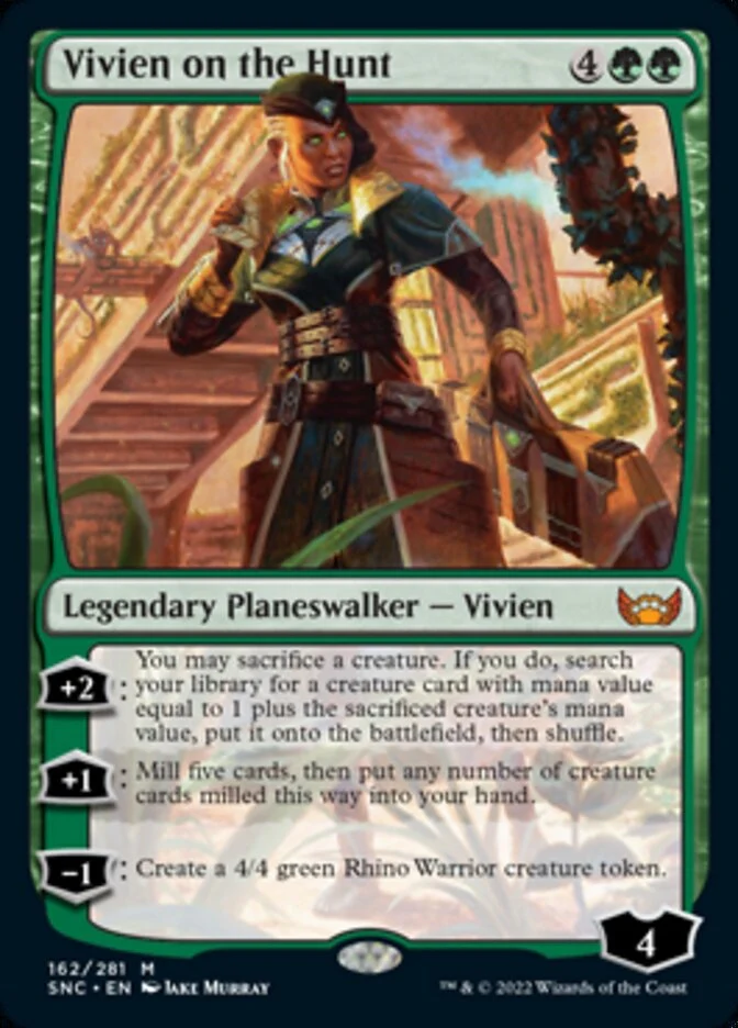 Vivien on the Hunt [ #162/281 ] (SNC-M)