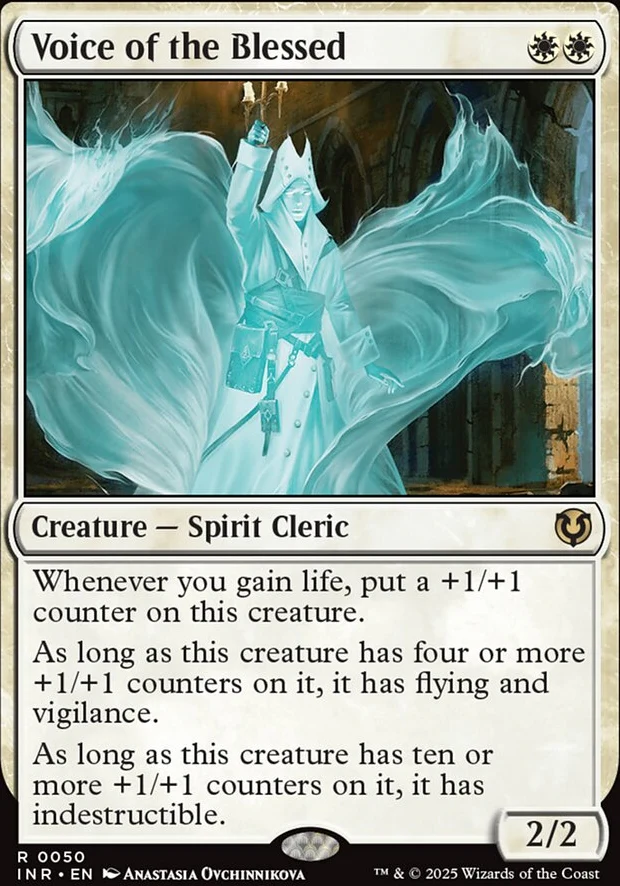 Voice of the Blessed [ #0050 ] (INR-R-FOIL)