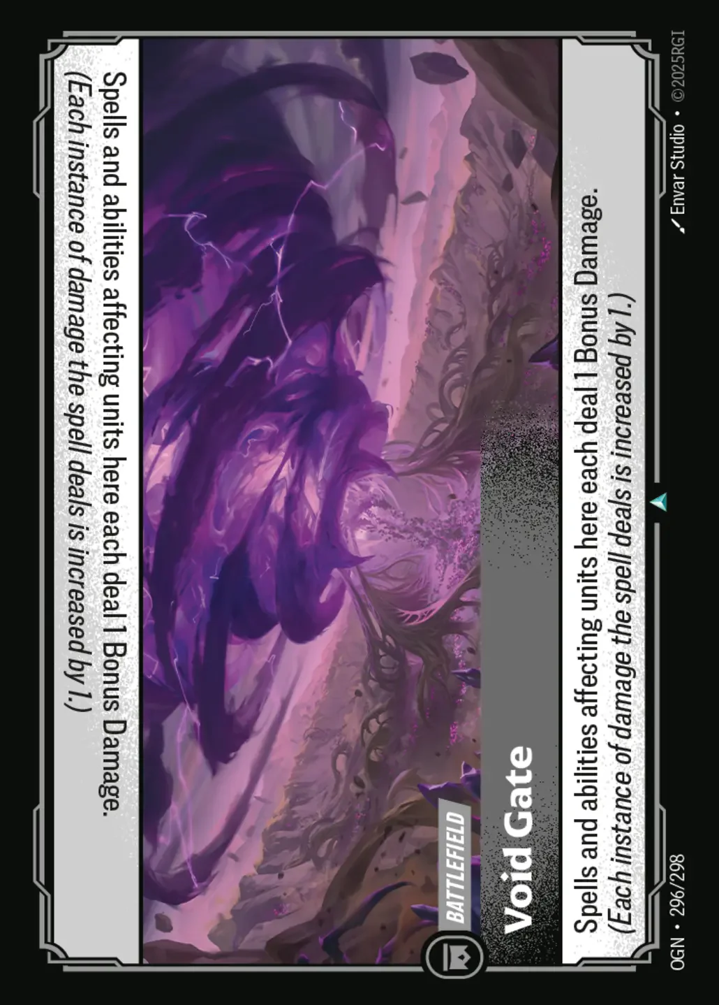 Void Gate - 296/298 (OGN) Uncommon