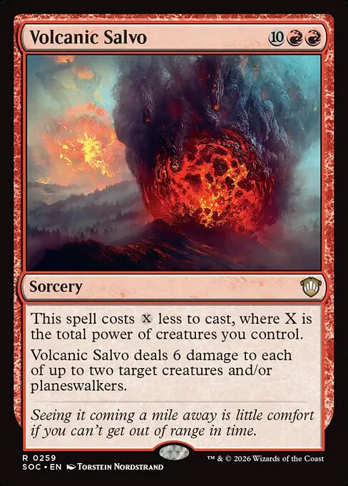 Volcanic Salvo [ #0259 ] (SOC-R)