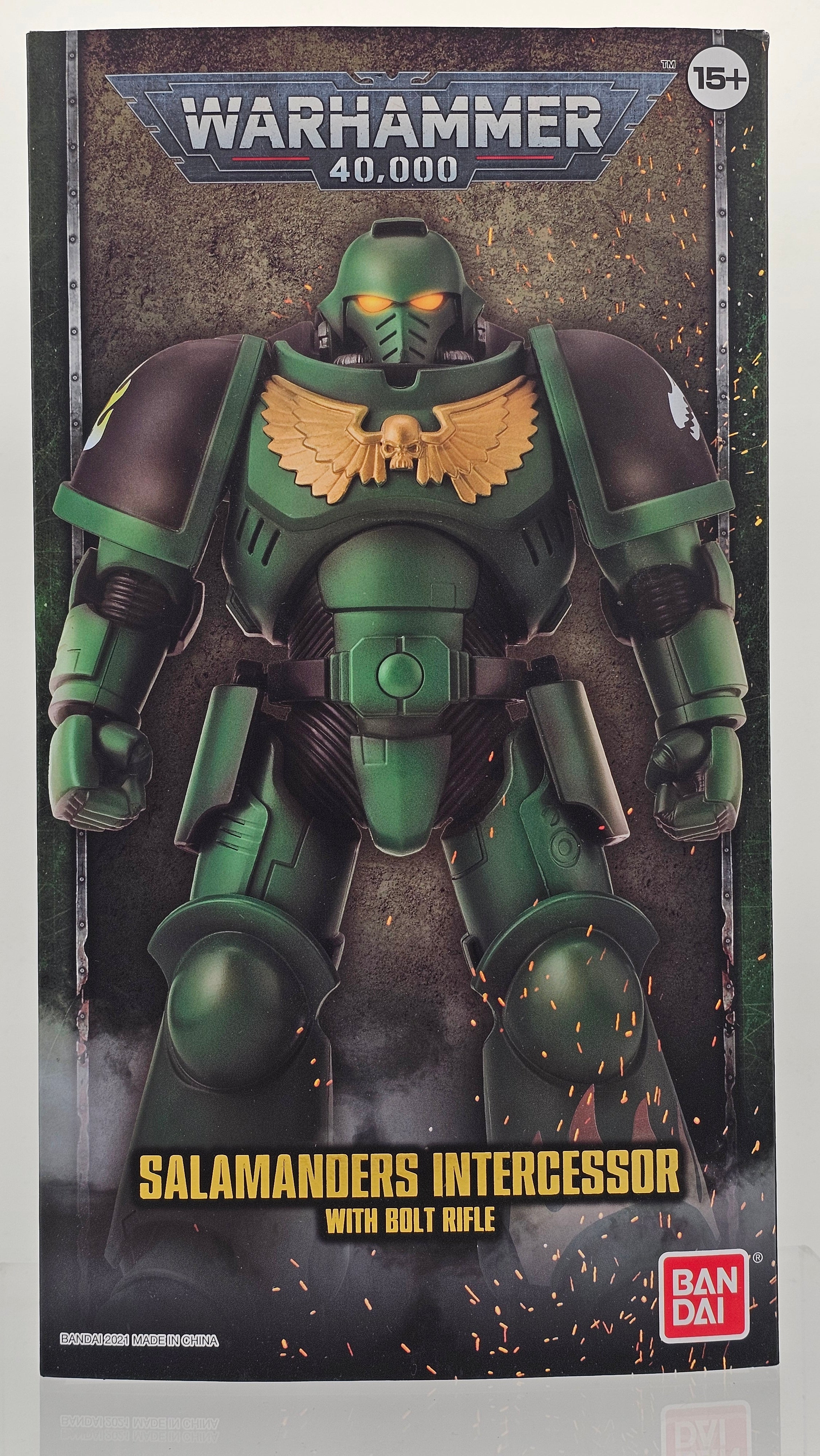 Warhammer 40,000 Action Figure: Salamanders Intercessor (USED)