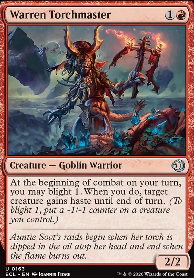 Warren Torchmaster [ #0163 ] (ECL-U)