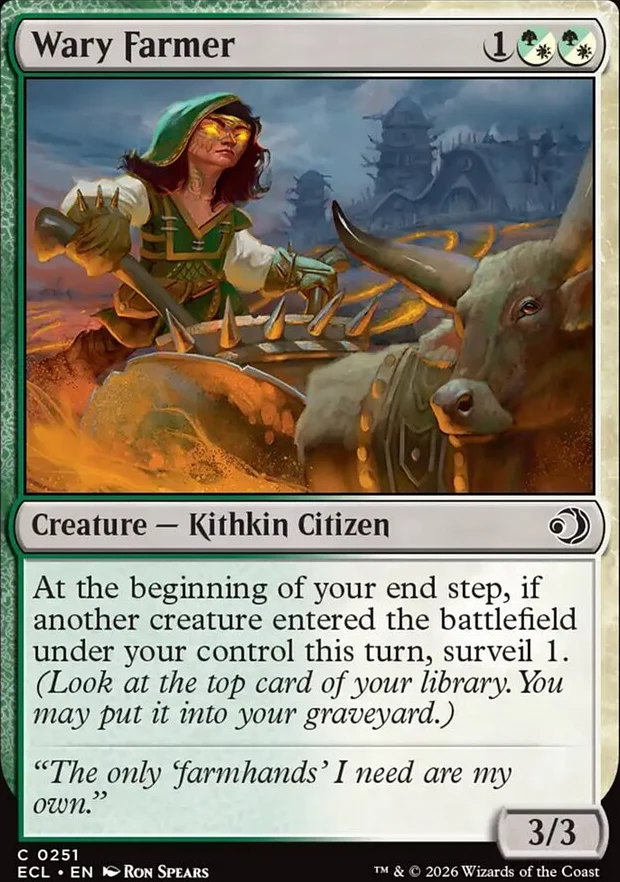 Wary Farmer [ #0251 ] (ECL-C)
