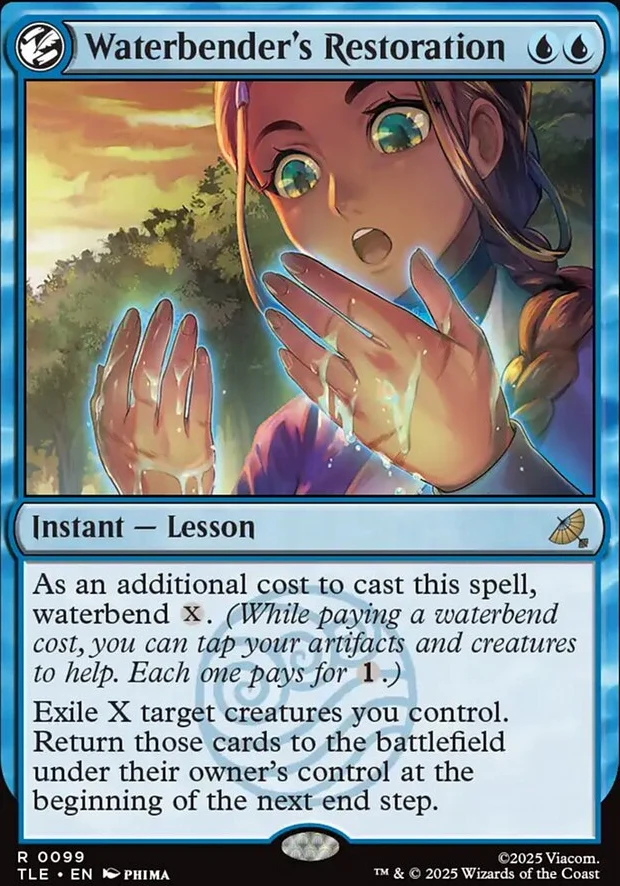 Waterbender's Restoration [ #0099 ] (TLE-R) - Image 2