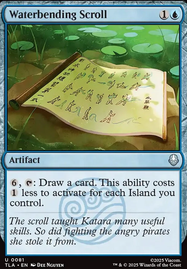 Waterbending Scroll [ #0081 ] (TLA-U) - Image 2