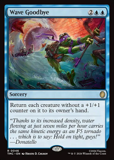 Wave Goodbye [ #0046 Surge Foil ] (TMC-R)