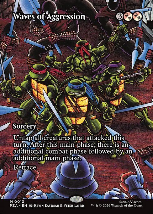 Waves of Aggression [ #0013 Borderless ] (PZA-M) - Image 2