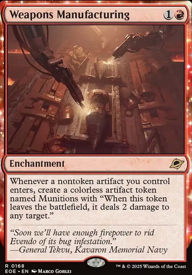 Weapons Manufacturing [ #0168 ] (EOE-R) - Image 2