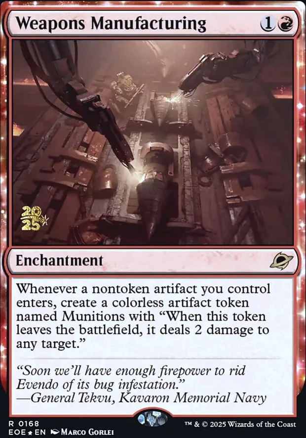 Weapons Manufacturing [ #0168 ] (EOE-R) - Image 3