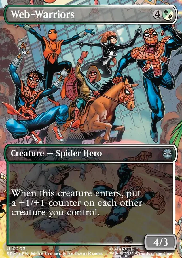 Web-Warriors [ #0203 Borderless ] (SPM-U) - Image 2