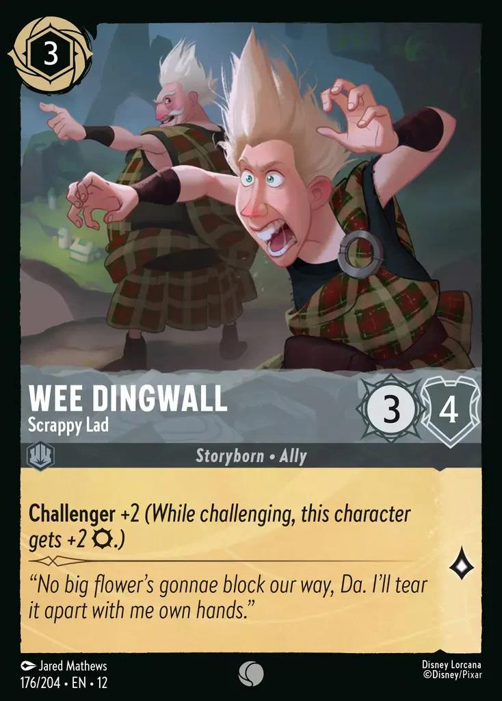 Wee Dingwall - Scrappy Lad (Wilds Unknown - 176/204) Common