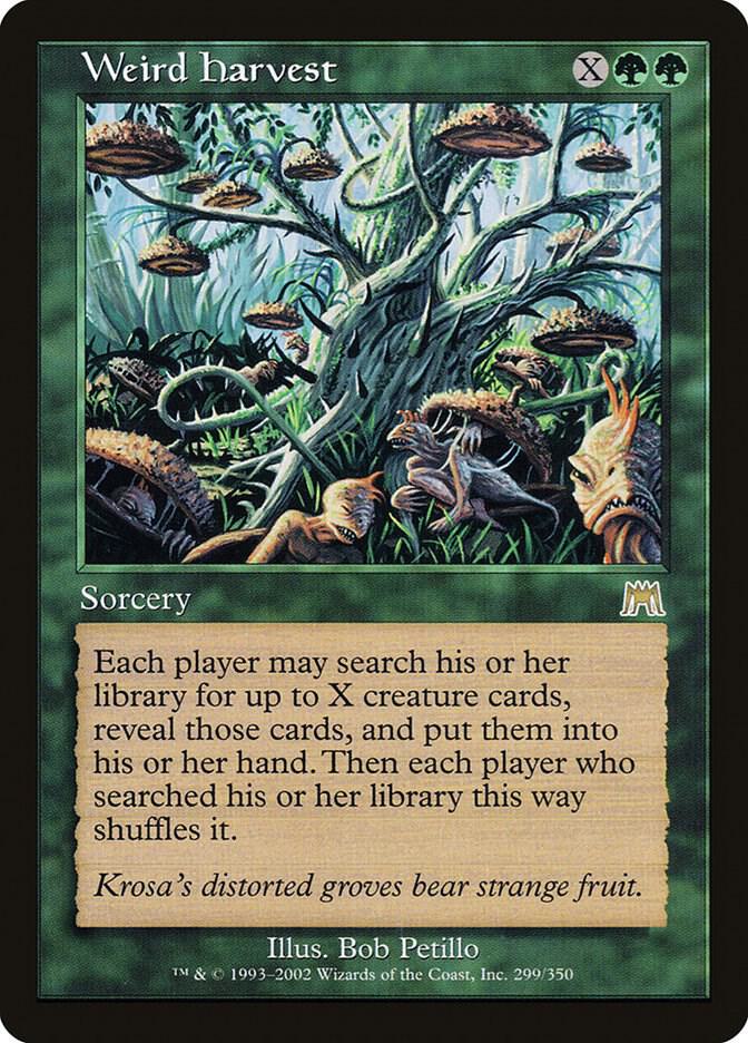 Weird Harvest (ONS-R) Moderate Play