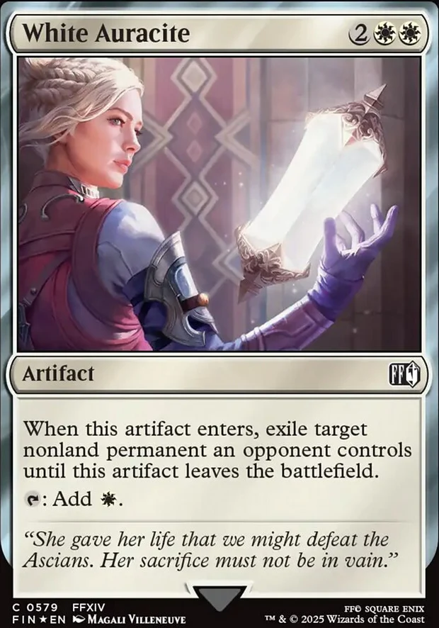 White Auracite [ #0579 Surge Foil ] (FIN-C)