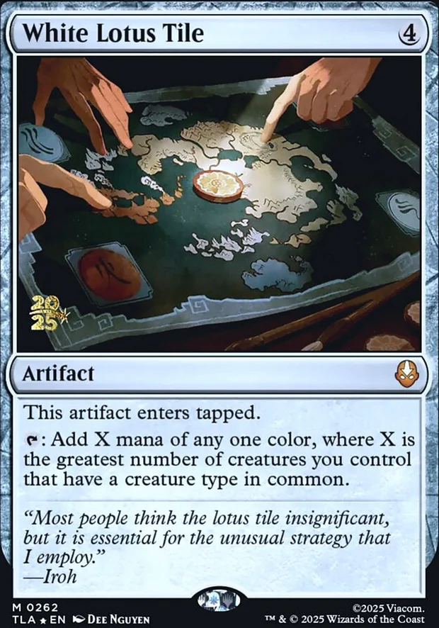 White Lotus Tile [ #0262 ] (TLA-M) - Image 3