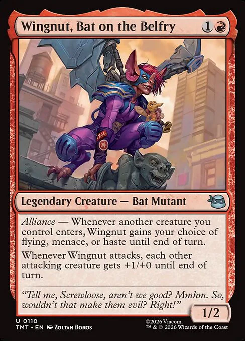 Wingnut, Bat on the Belfry [ #0110 ] (TMT-U) - Image 2