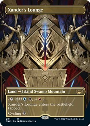 Xander's Lounge [ #294 Alternate-Art Borderless ] (SNC-R) - Image 2